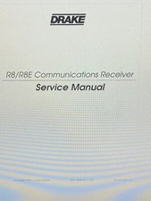 Drake R8 R8e Communications Receiver Service Manual Digital