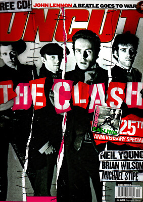 Uncut October 2004, Clash, Neil Young, Brian WIlson, Michael Stipe, John Lennon