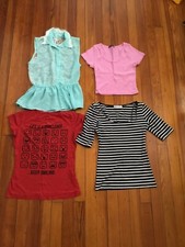 Lot of 4 pcs Girls Top Various Brand and Colors: TRK Basic, Event and other