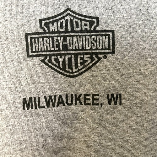 Harley Davidson Museum T-Shirt Gray Milwaukee Motorcycle Graphic Men’s XL - Picture 6 of 6