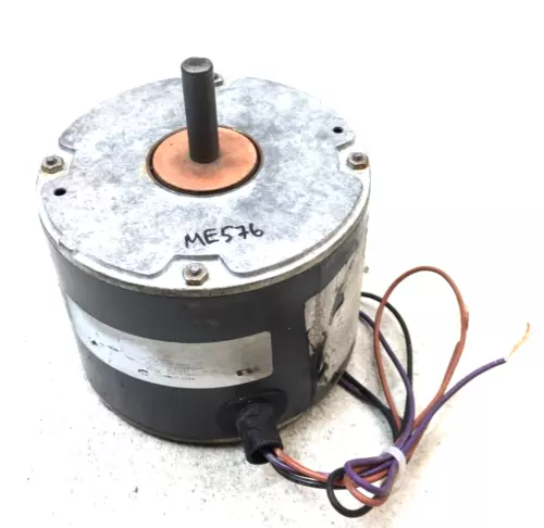 EMERSON K55HXPEW-1418 Condenser Motor D156743P01 1/8HP 230V 825 RPM used #ME576