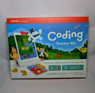 Osmo Coding Starter Kit for iPhone & iPad-3 Educational Learning Games STEM Toy