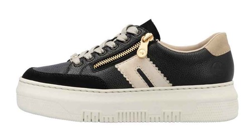 Zapatillas Mujer RIEKER Cuero LIGERAS COMO UNA PLUMA - Imagen 5 de 10