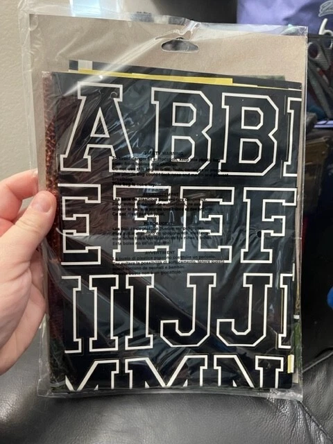 Football Giant Party Banner With Stickers 20"x60" Party Supply Decoration New!!! - Image 2 of 2