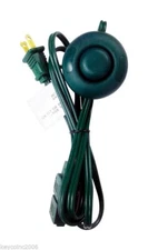 6 ft. Green Extension Cord with foot switch 16 gauge
