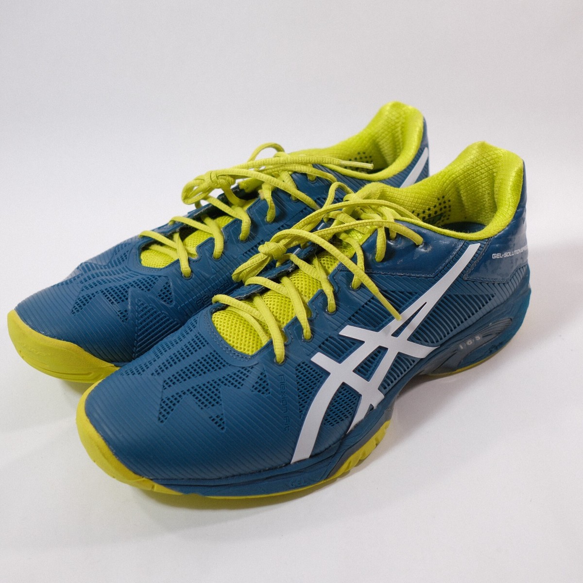 Asics Mens GEL-Solution Speed 3 Tennis Shoes - Blue/Sulphur Spring