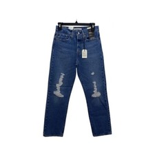 Levi  s NWT Medium Wash Wedgie Destroyed Straight Jeans In Oxnard Drive Size 27