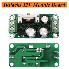 10PCS 12V Single Regulated Power Supply Module AC to DC Rectifier Filter Board