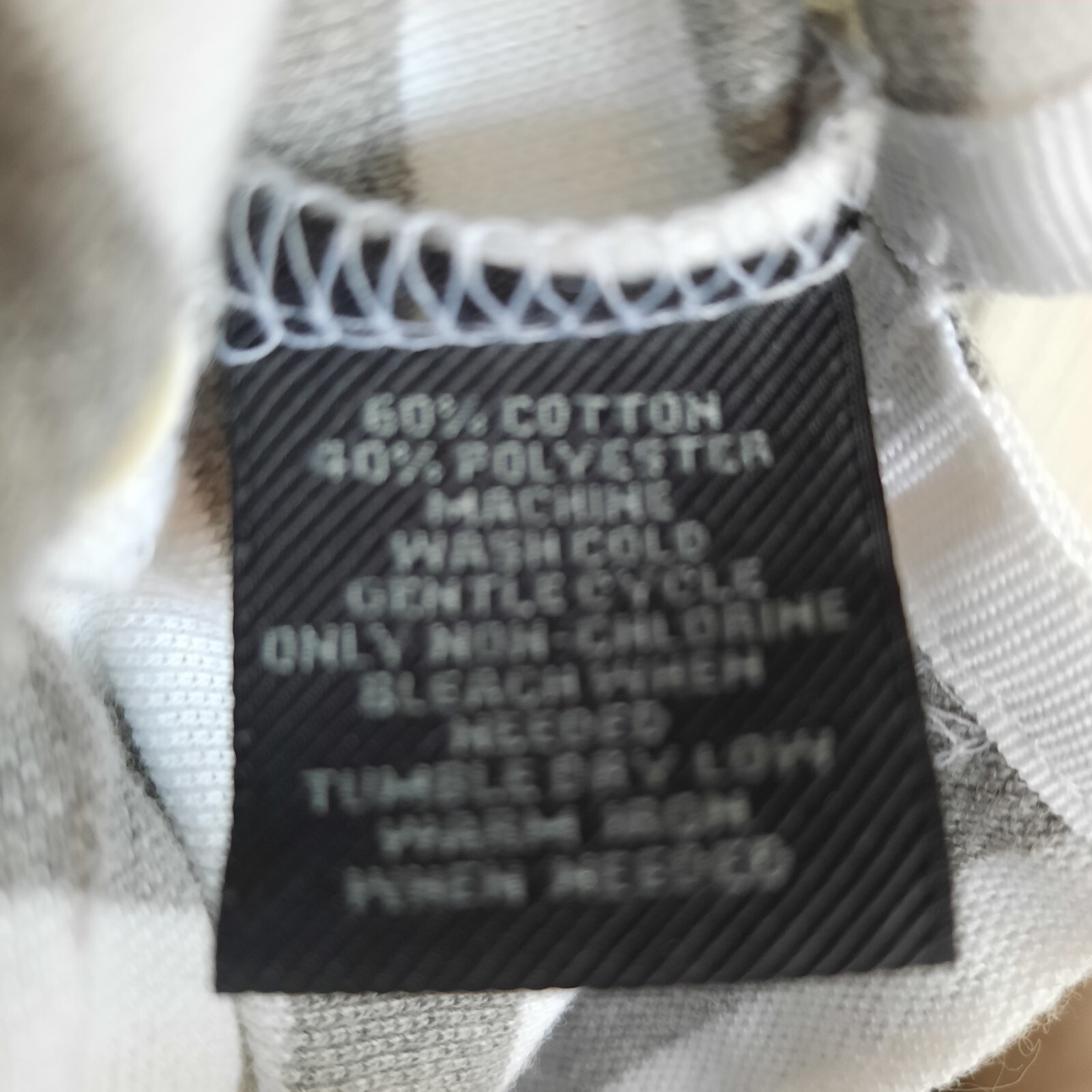 John Bartlett Consensus Gray White Striped Polo S… - image 4