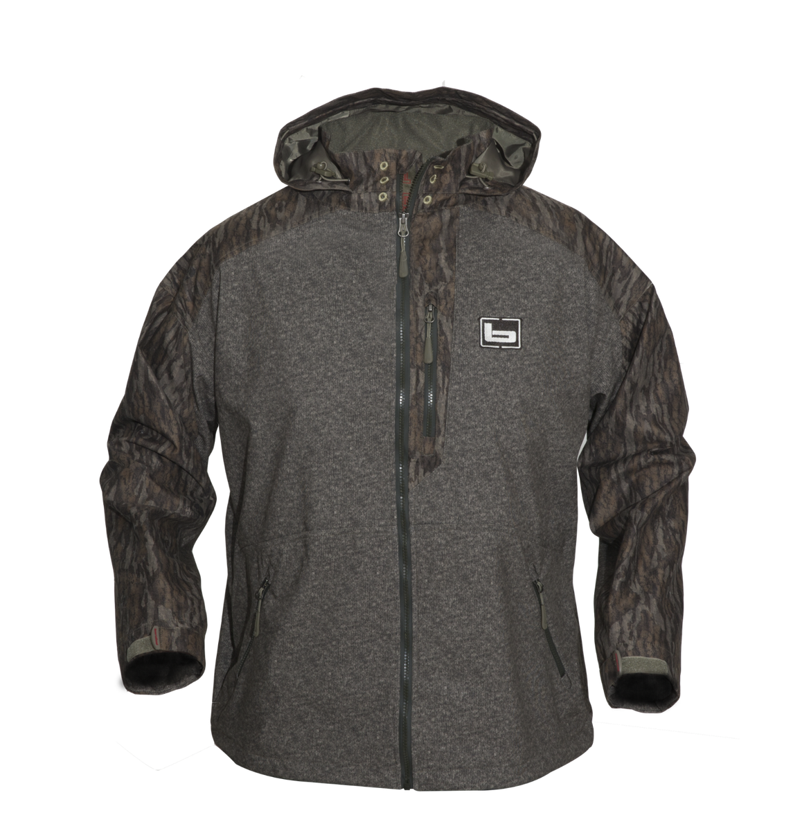 Banded Tule Lake Full Zip Jacket w/ Hood Waterproof Hooded Coat