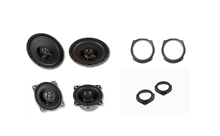 Sistema Audio Fiat Bravo II: Kit Altoparlanti Anteriori e Posteriori