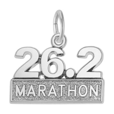 10K or 14K Gold Marathon Charm by Rembrandt
