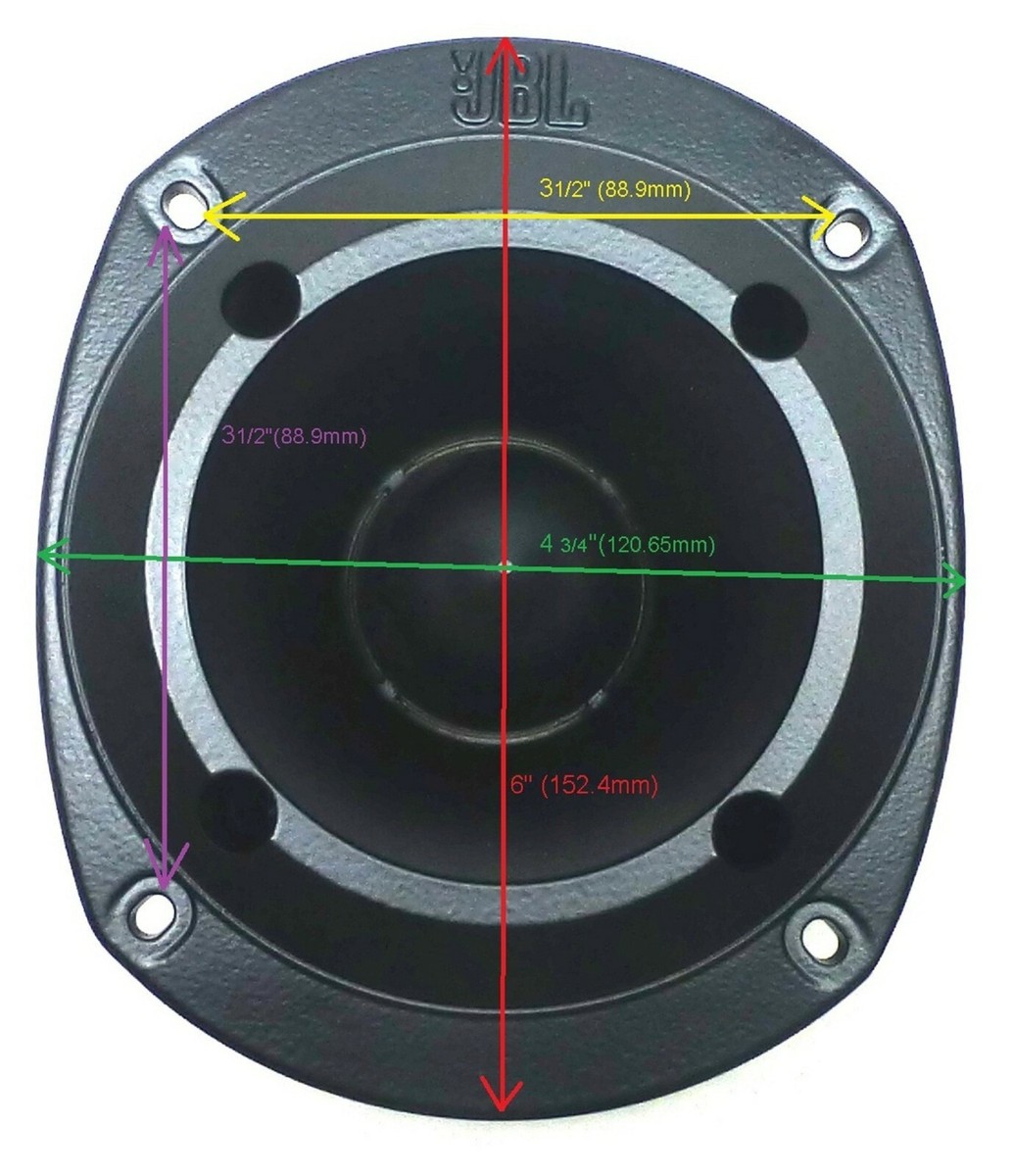 JBL / Selenium - ST400 BLK Super Tweeter - 8 ohms, Phenolic, 1.7