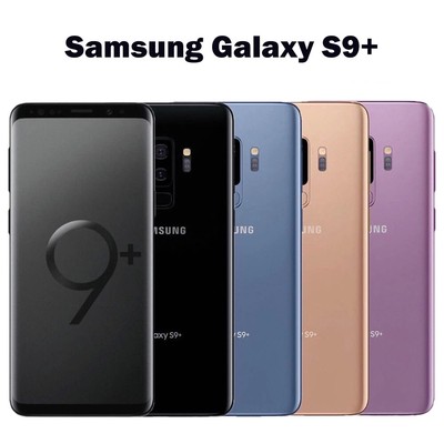 Samsung Galaxy S9+ Plus 256GB G965F/DS Dual SIM FACTORY Unlocked Mobile Phone US
