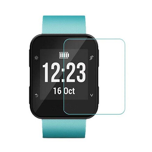 Reloj inteligente protector de pantalla de vidrio templado StrapsCo - reloj Garmin Forerunner 35 - Imagen 2 de 2