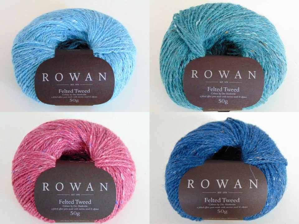 ROWAN - FELTED TWEED - 50g - Garn - Wolle - 100g/ 18,60€ - - Bild 2 von 4