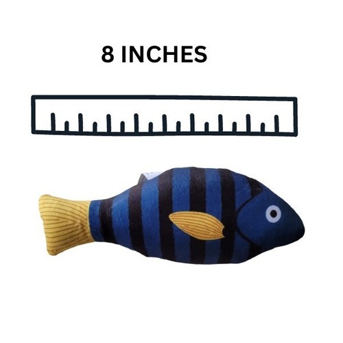 Cat Toys 2 pack fish Toy Catnip inside Cats love it - Picture 8 of 15