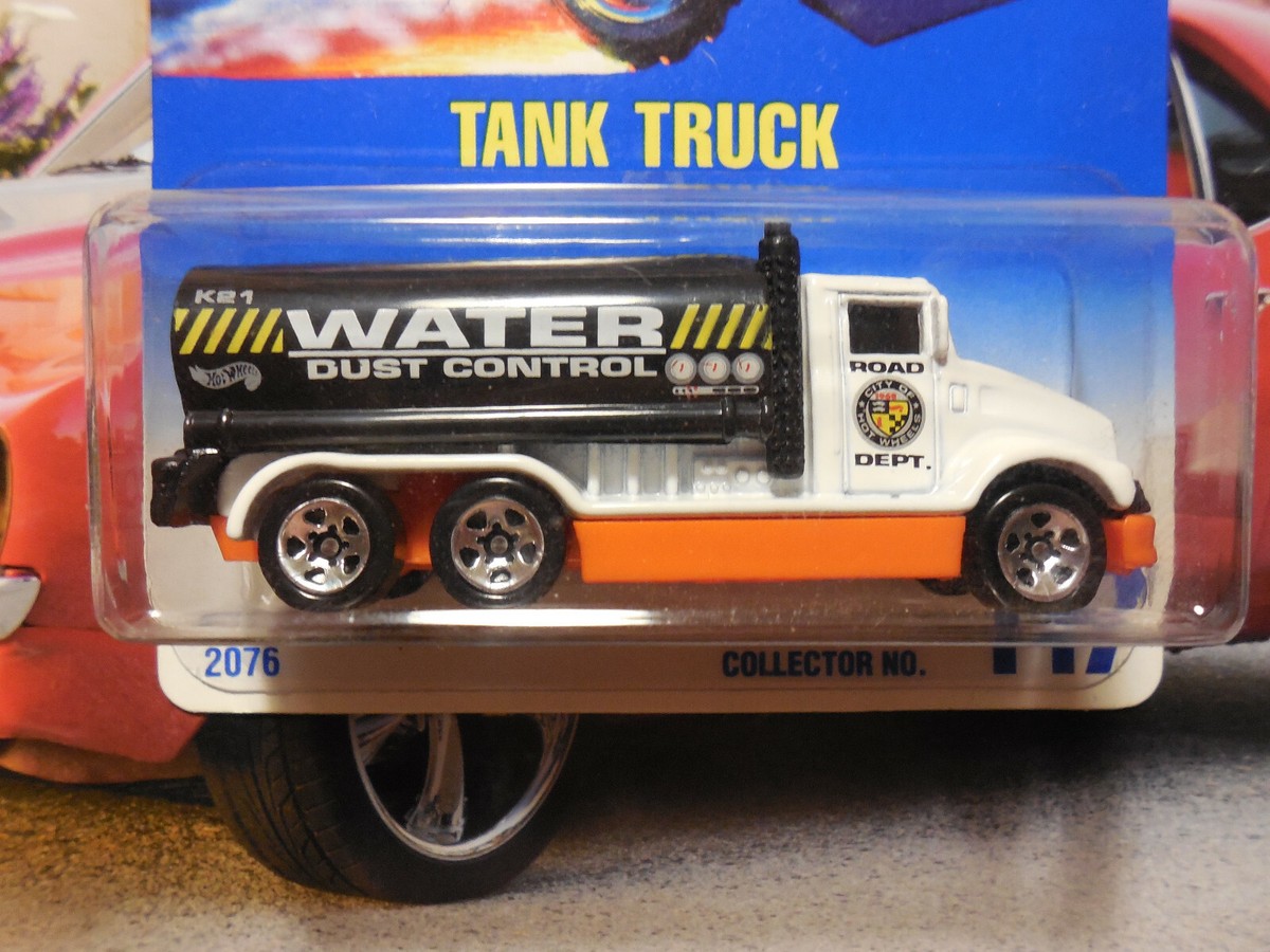 Hot Wheels Tank Truck LOT 4 UNICAL 76 BLUE CARD ROAD DEPT