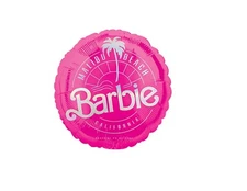 Malibu Beach Barbie 18'' Anagram Balloon Birthday Party Decorations Hot Pink