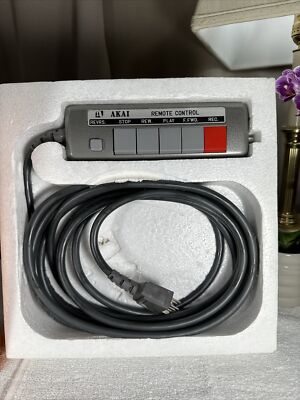 Vintage AKAI RC-11 Reel to Reel 8-Pin Remote Control Fits X-355 GX