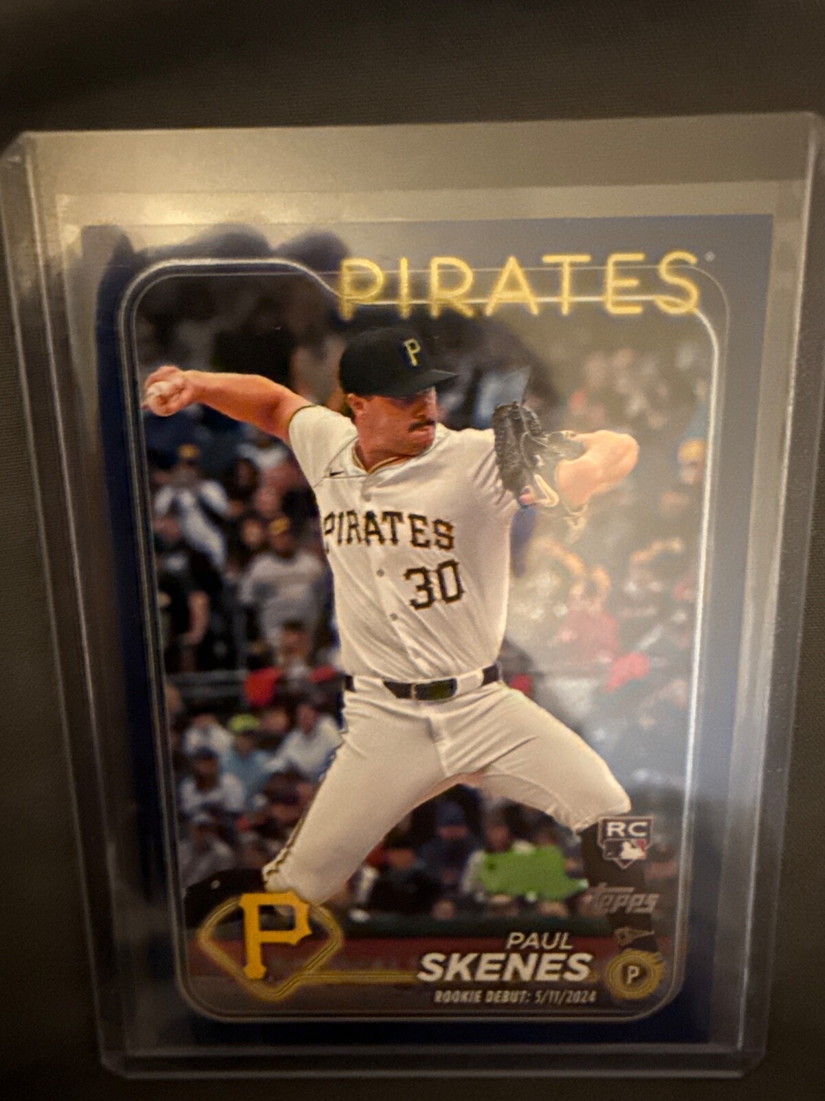 2024 Topps Update Series - Rookie Debut Royal Blue #US288 Paul Skenes (RC)