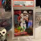 2017 Panini Prestige - Rookie Xtra Points Blue #232 Patrick Mahomes II (RC)