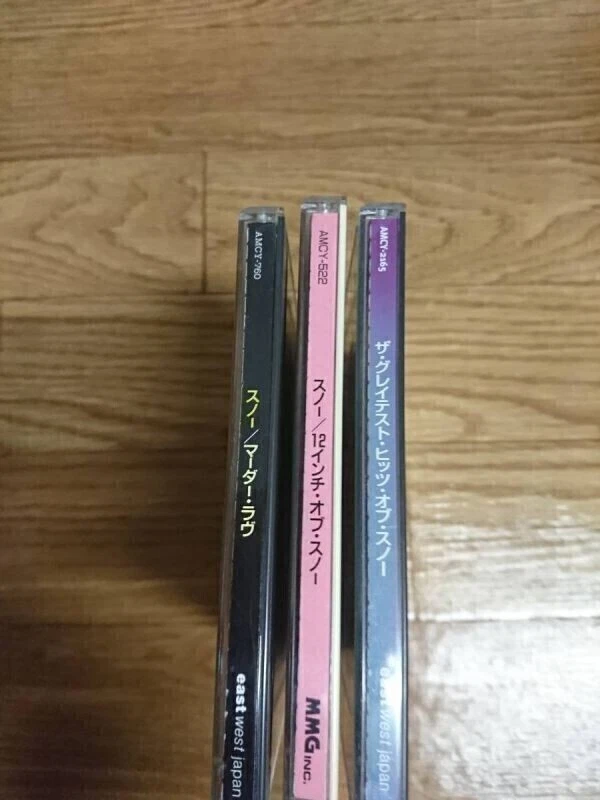 Snow CD SET x3  【12 Inches of Snow】【Murder Love】 etc Album set（Used item）Ｓ06949 Foto 2 de 4