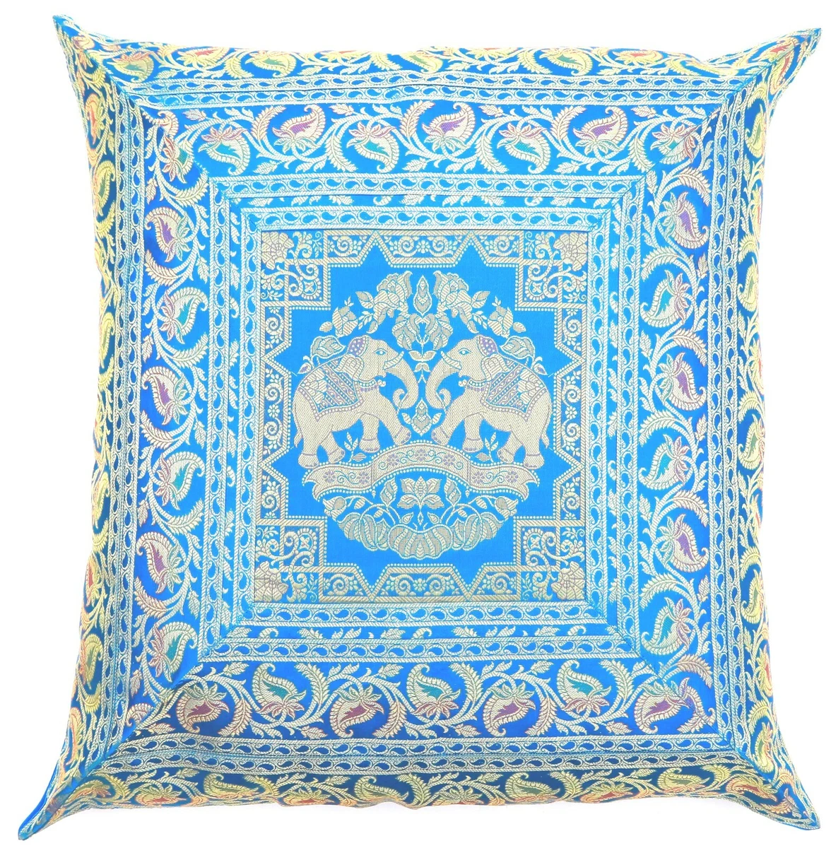 Large blue cushions cheap
