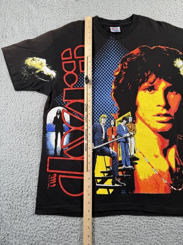Vintage 1992 The Doors All Over Print T Shirt Mens XL Black Jim Morrison 90s - Picture 16 of 17