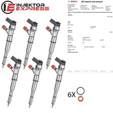 6x 0445110131 Einspritzdüse Injektor BMW 7789661 7788609 7789670 0445110080