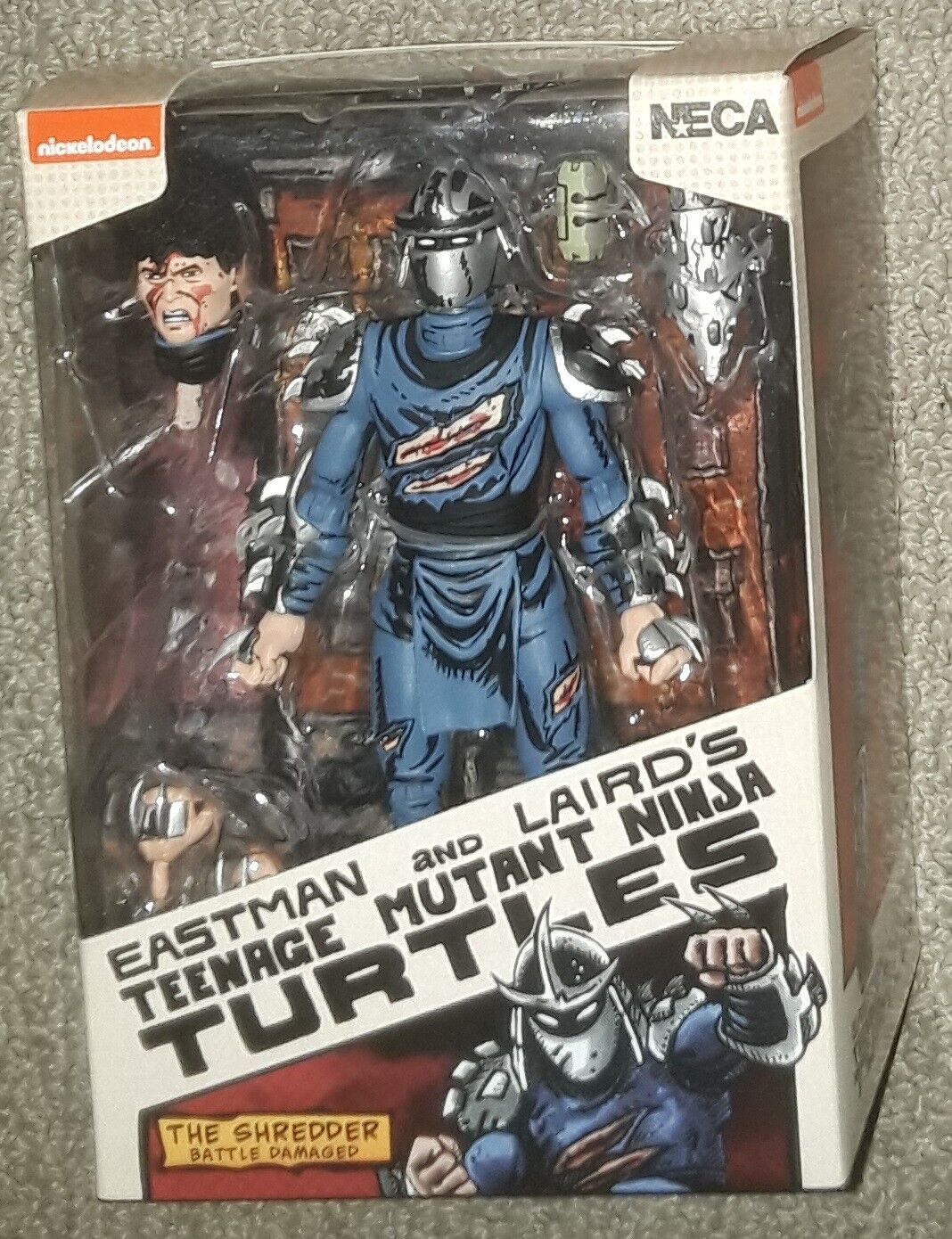 NECA Teenage Mutant Ninja Turtles Mirage 7 Scale Battle Damaged Shredder  Action Figure