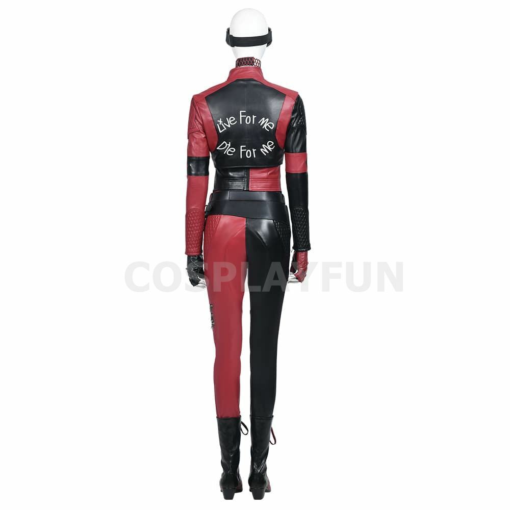 Suicide Cosplay Halloween Costumi Harley Quinn Accessori da ricamo Set  completo