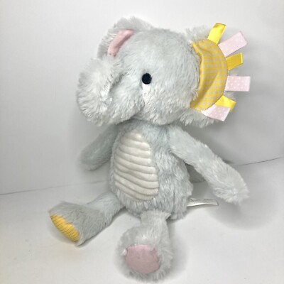 Make Believe Ideas Elephant Sensory Snuggables Plush Stuffed Animal 12  Lovey