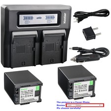 Kastar Battery Super Fast Charger for Canon BP-820 BP-828  Canon XA11 Camera