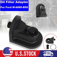 For Ford M-6880-b50 90 Degree Billet Aluminum Engine Oil Filter Adapter O-ring