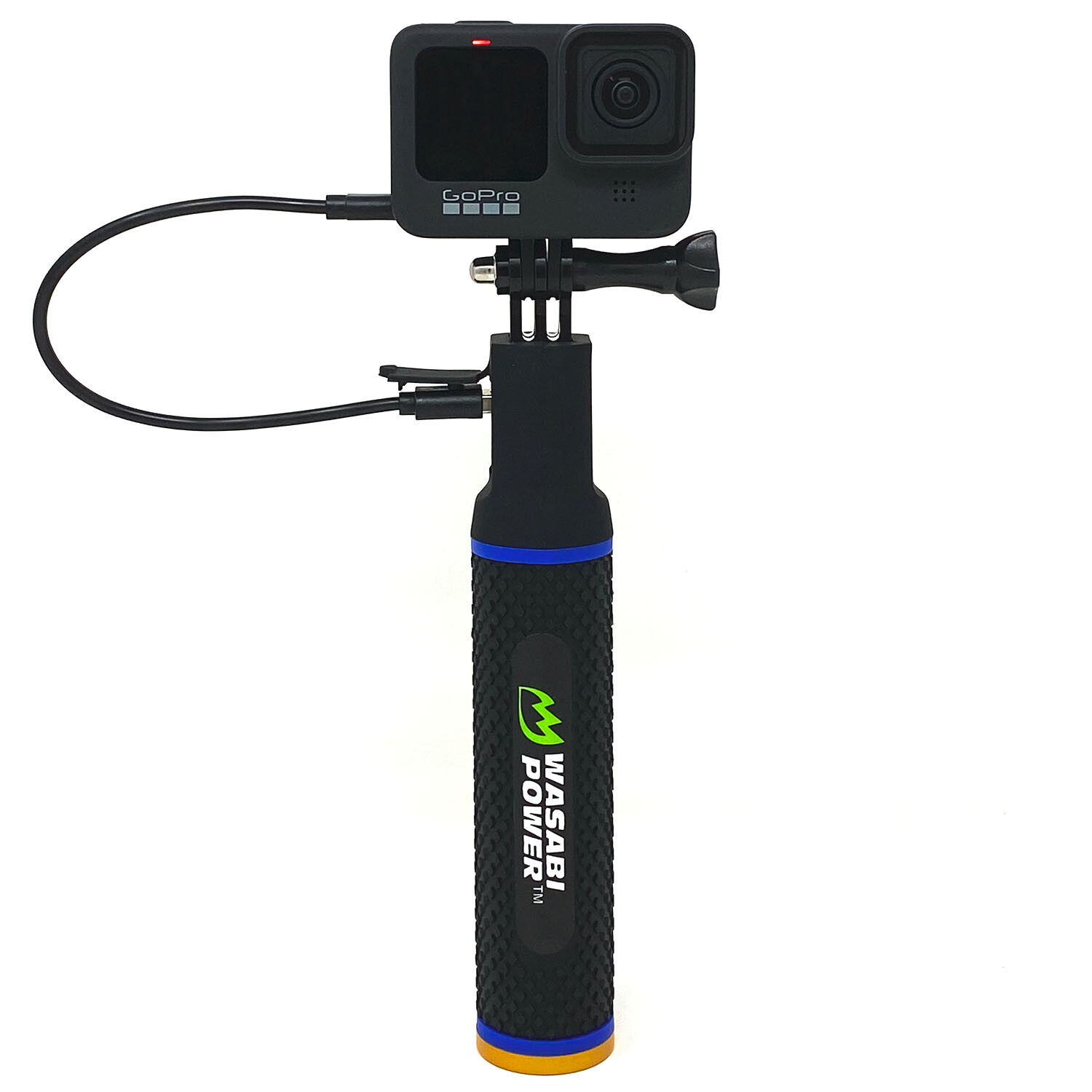 Wasabi Power CLUTCH (Power Bank Hand Grip) for Cameras, GoPro, and