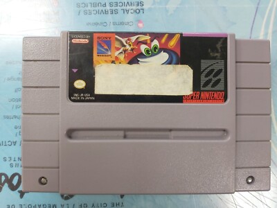 SmartBall (Super Nintendo Entertainment System, 1991) Cart TESTED AUTHENTIC CART