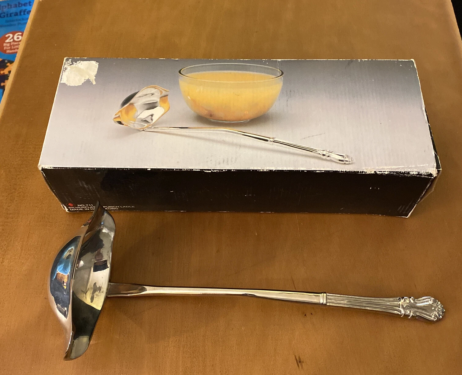 Silverplated Punch Ladle No. 711 - Made in Hong Kong