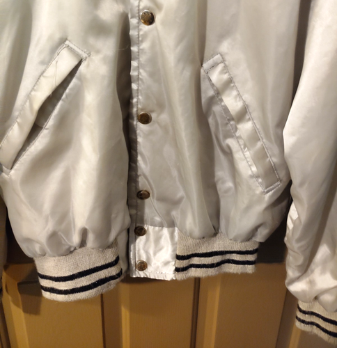 RARE Vintage 70s Bob Seger Silver Bullet Band satin bomber Promo Sz M Birdie - Picture 12 of 14