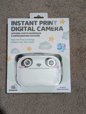 Kidamento Instant Print Digital Camera- Model P-KoKo the Panda *New