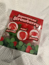 Sunny Days Jumbo Squeezy Strawberry Squishy Toy Stress Relief Sensory Fun