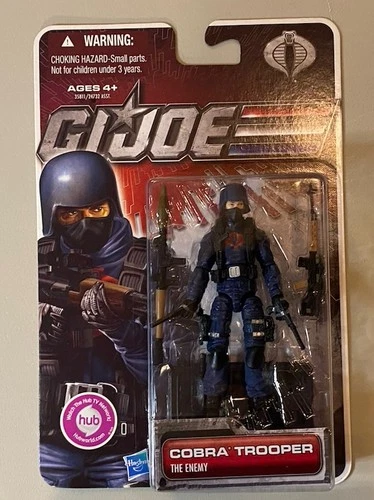 GI Joe 30th Anniversary COBRA TROOPER Enemy Figure NEW Sealed (Red Card) HASBRO