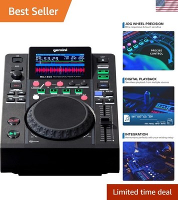 Versatile DJ Media Player: Standalone USB & MIDI Control | 4 Hot Cues Included