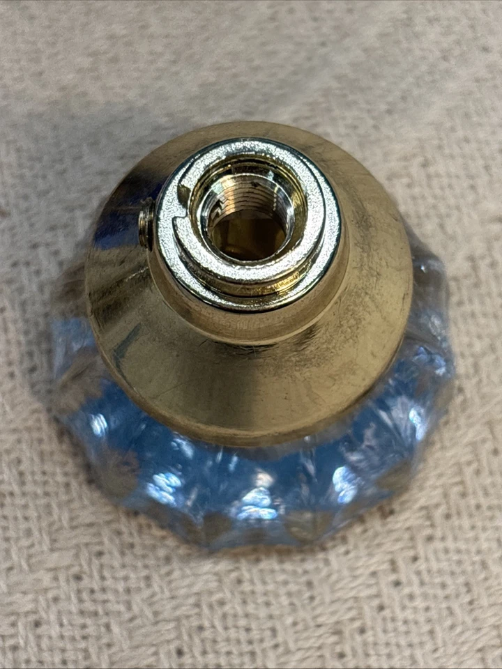 Набор стеклянных ручек, оборудование Hickory 1140, полированная латунь - Изображение 4 из 4