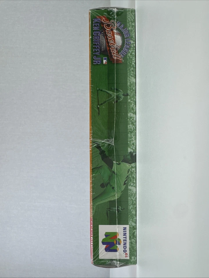 *READ* Major League Baseball Ken Griffey Jr (Nintendo 64, 1998) N64 Sealed NEW  - Image 3 of 4