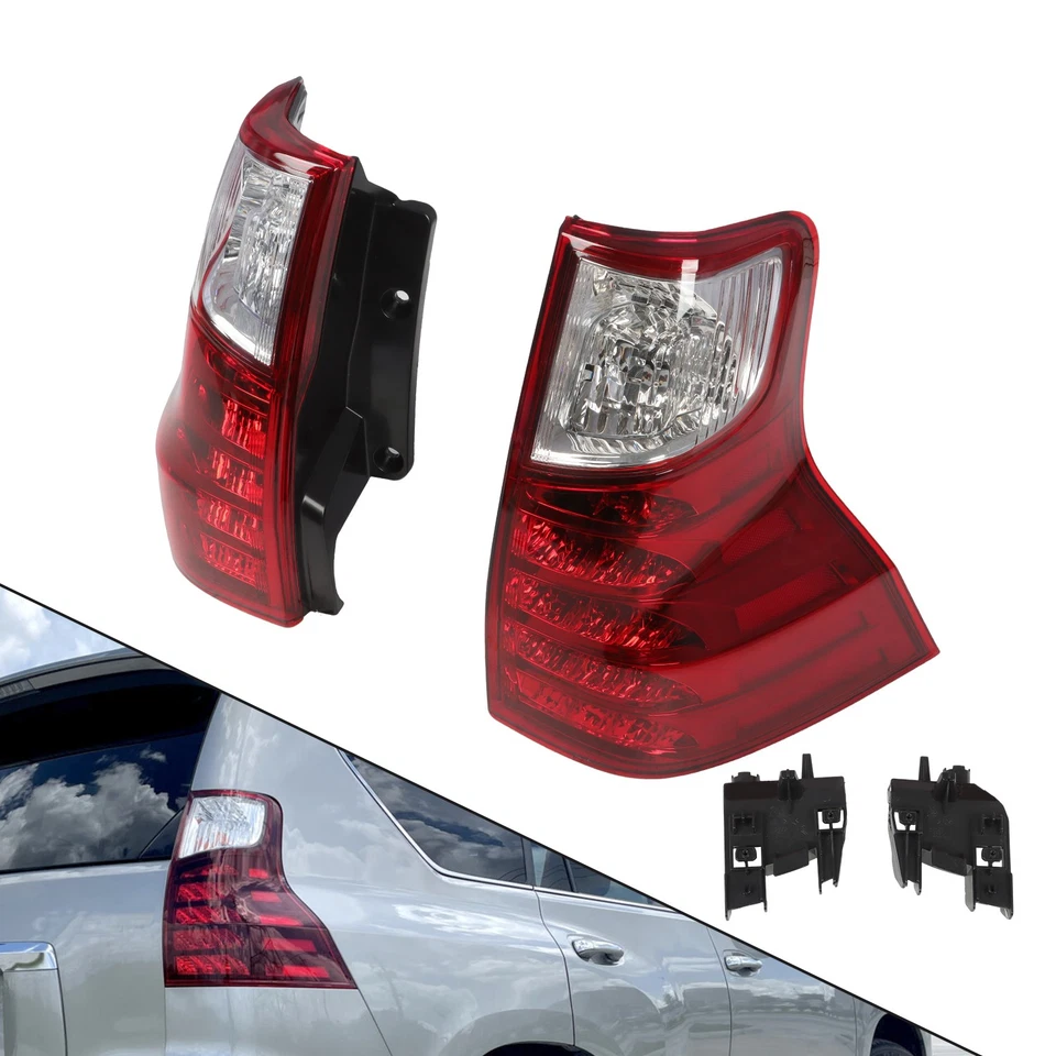 Tail Lights For 2017-2021 Lexus GX460 w/ Sport Design Package Left+Right Rear Foto 3 de 4