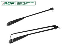 1971-1973 Ford Mustang Windshield Wiper Arms Polished Stainless Steel Pair