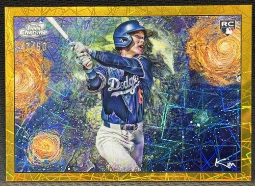 2025 Topps Cosmic Chrome Stars In The Night Gold Refractors Hyeseong Kim /50