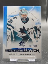 2024-25 SP Authentic Future Watch Limited Blue /399 Georgi Romanov #161
