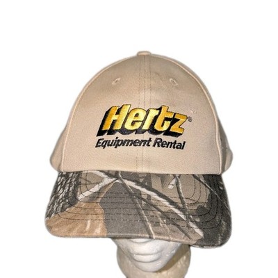 Hertz Equipment Rental Hat Cap SnapBack  Black With Logo